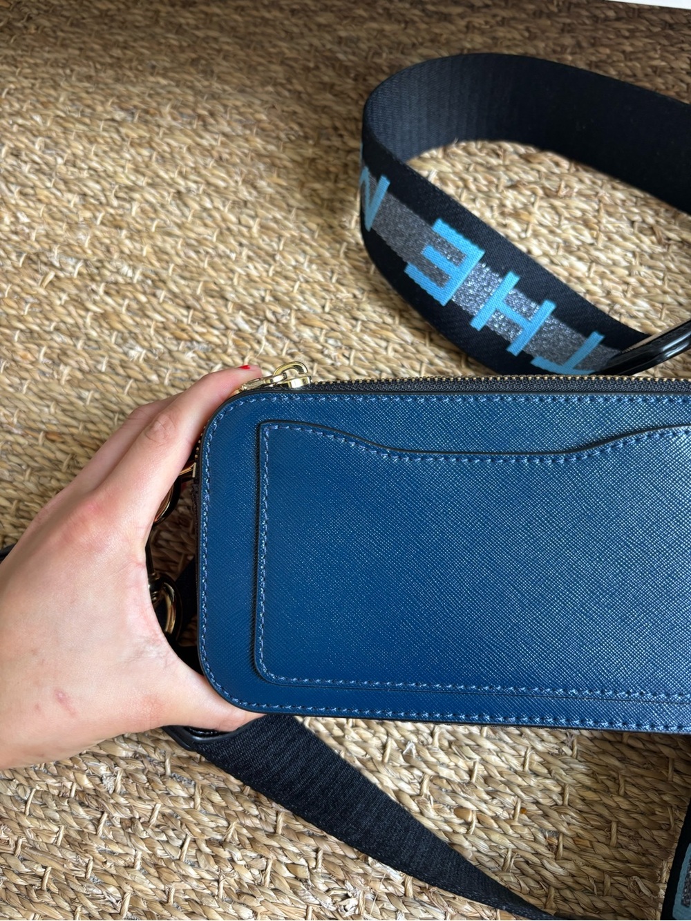 Marc Jacobs Snapshot bag in navy - Picture 5 of 7